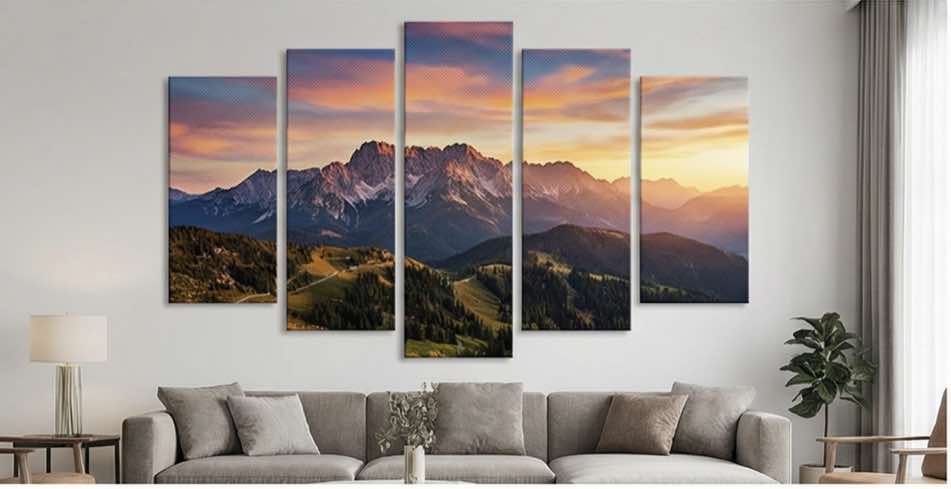 Large Wall Landscape wall art example